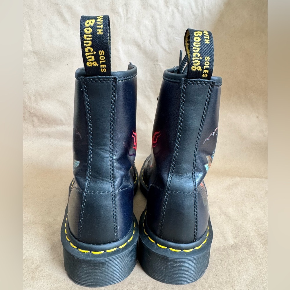 Dr Martens x Rick Griffins Eye 1460 Backhand Boot. M5/W6 - Picture 4 of 14